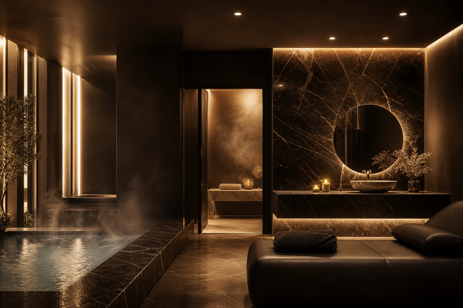 LUMIÈRE spa iç mekan